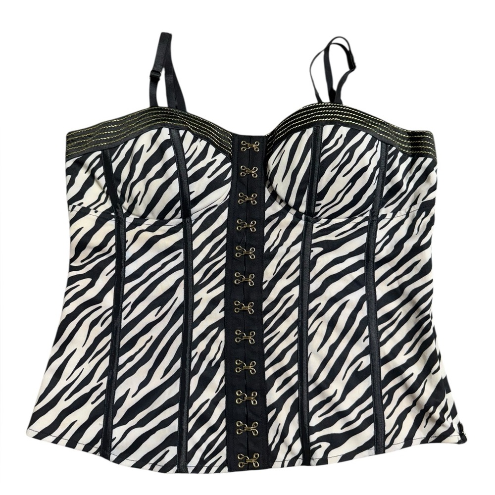 Stylish Zebra Print Women's Top